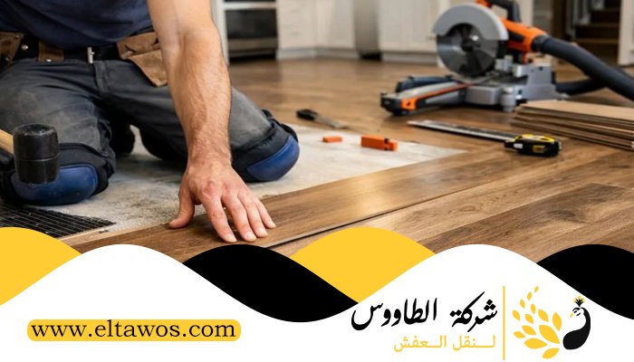 تركيب باركيه في الجرف